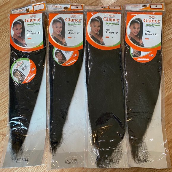 #109 12" GLANCE YAKY DRAWSTRING PONYTAIL - Picture 5 of 6